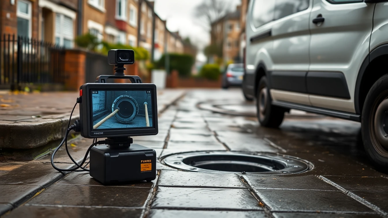 CCTV Drain Surveys in Glasgow — professional drainage engineers