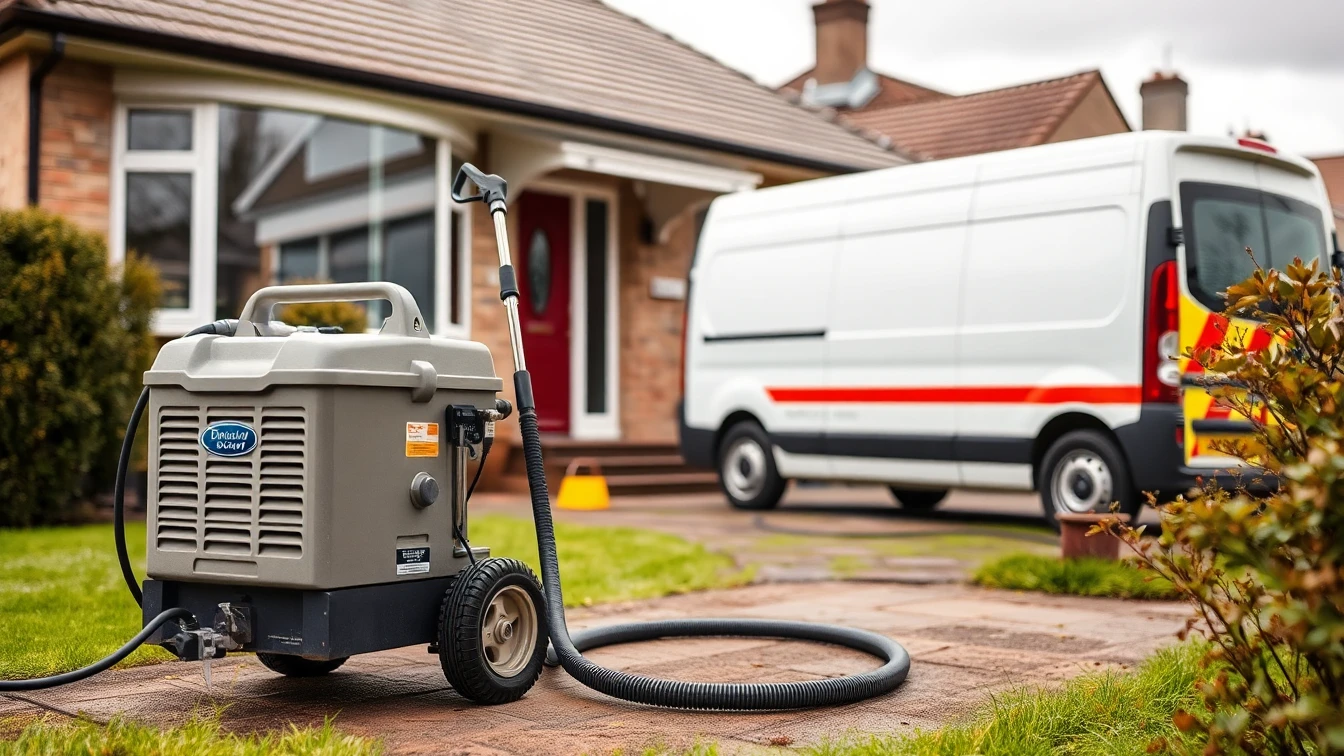 Domestic Drain Jetting in Glasgow — drainage specialists